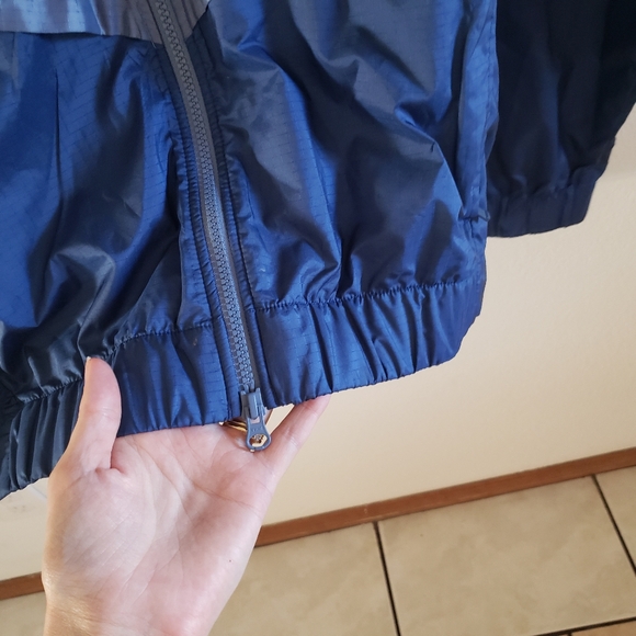 Nike Blue Windbreaker Jacket‎ Women's Large - Picture 6 of 10